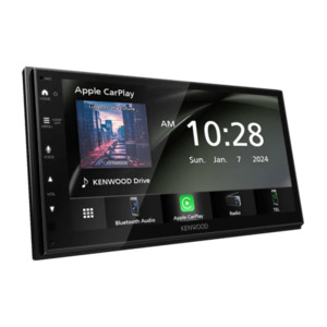 Double DIN: Kenwood 6.8″ W/less CarPlay/Android Auto Car Stereo DMX6523S