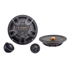 2 Way: Morel 8″ Slim 2-Way Component Speakers IP-UNI82