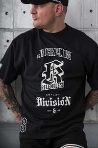 Oversized Tee: 4018 OG RELENTLESS OVERSIZE