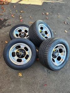 Alloy wheels Christchurch Mags JCM Direct Tyres: 14" Trident Style Classic Alloy 5x114.3 and Tyre Package, Wheel JCM Direct Tyres