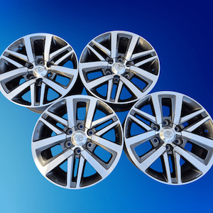18x7.5" 6x139.7 Toyota Hilux Alloy Rims , SET OF 4, Rim JCM Direct Tyres