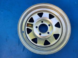 Products: 13x4.5 Galvanised Rim 5/108 pcd, Rim JCM Direct Tyres