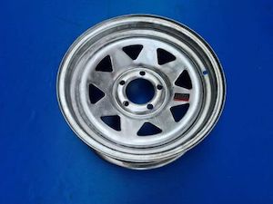 15x6 Galvanised Steel Rim 5/114.3, Rim JCM Direct Tyres
