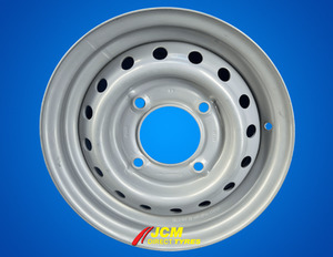 Steel Rims and Spare wheels in Christchurch: 13x4.5" 4x139.7 PCD Ifor Williams Steel Rim, Rim JCM Direct Tyres