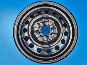 Steel Rims and Spare wheels in Christchurch: 15x 6" Mitsubishi 4X114.3 PCD Steel Rim - Secondhand, Rim JCM Direct Tyres