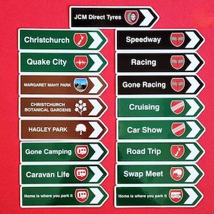 Road Sign Magnets NZ, Magnet JCM Direct Tyres