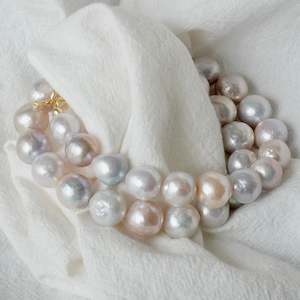 Necklaces: 10.5mm-12mm Pearl Necklace #120