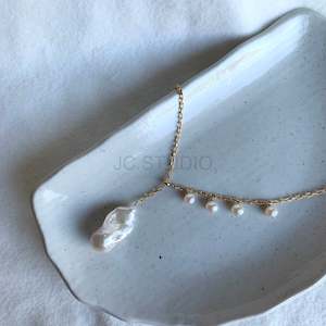 Sale: Adjustable Pearl Necklace #15