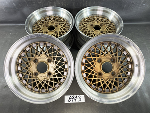 RAYS VOLK RACING MESH Step Lip 3 piece Non Welded 14×6.5j / 14×7.5j +7 4×114.3 CB: 72 x4