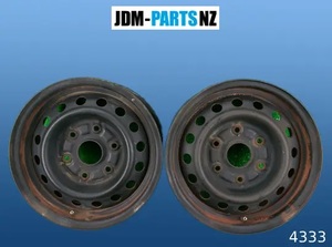 Non-Alloy steel wheels 15×5.5j +33 6×139.7 CB: 66 x2