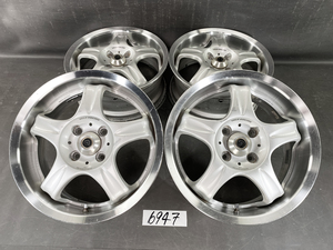 RAYS VOLK RACING AV REVOLUTION FORTESST 2 FORGED 6.3kg 2 piece 15×6.5j +43 4×100 CB: 65 x4