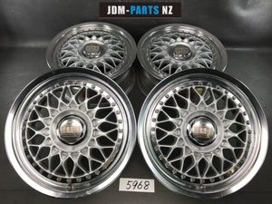 Products: WORK SERGE MESH Non welded 3 piece 15×6.5j +44 4×114.3 CB71