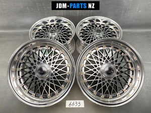 Products: WORK EWING MESH 3 piece 15x7j +12 4×114.3 CB: 73 x4