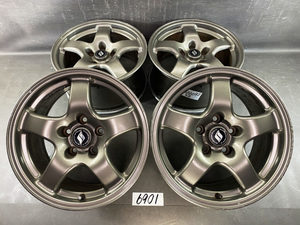 SKYLINE GT-R BNR32 R32 FORGED Alloy with Original Caps 16x8j +30 5×114.3 CB: 66 x4
