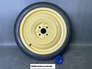 Products: Space saver SUZUKI SWIFT BALENO ALTO SOLIO BANDIT HUSTLER WAGON-R Temper tyre With Screw