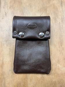 Leather: Medium notebook pouch