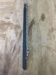 Leather: Small dog collar