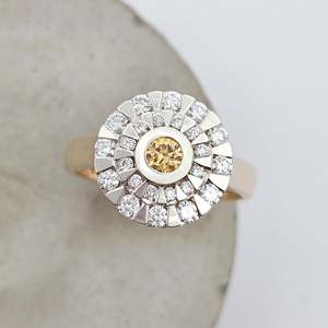 Diamond Rings: Golden Sunburst