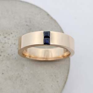 Wedding Rings: The Blue Line