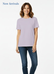 All: CloudSoft Women's Crew-Neck Tee - Australian Summer Essential S6A-52-273025