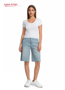 Jeanswest Classic Mid-Length Short - S6A-52-263002 Authentic Everyday Style
