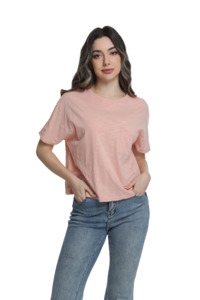 All: S6A-52-273034 Effortless Cotton Batwing Tee