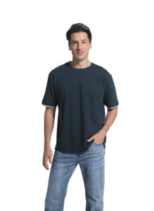 All: Jeanswest CloudSoft Mock Layer Round Neck Tee S6A-52-173028
