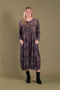 Dress: Marcia Dress Blue Code