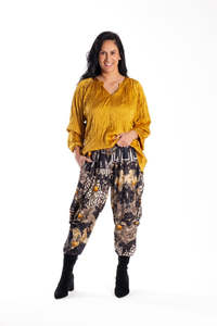 Pants: Knot Pants Citrus