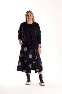 Skirt: Scripture Skirt Grey Spot