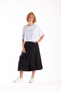 Skirt: Scripture Skirt Black
