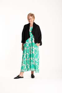 Bex Jacket Black Flax