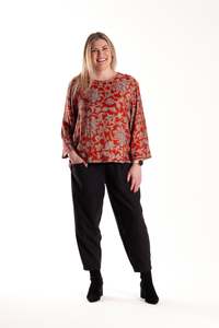 Tops Jellicoe: Zefer Top Spiced Orange