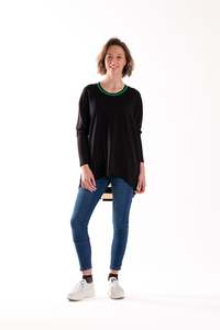 Relaxed Top Monostripe