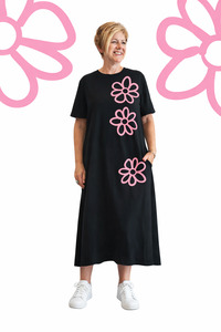 New Arrivals: Studio Dress - Pink Daisy
