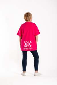 New Arrivals: Oversized Box Tee Late Pink