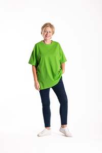 New Arrivals: Oversized Box Tee Pear Green