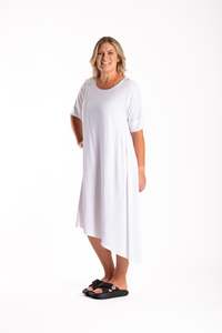 Dresses Deeanne Hobbs: Hook Me Up Dress White