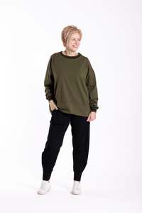 Sweatshirts Jellicoe: Bella Sweatshirt Olive