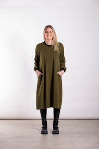 New Arrivals: Connection Dress Short Bay Leaf