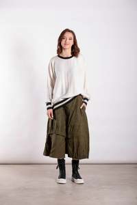 Scripture Skirt Bay Leaf