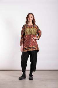 Sweatshirts Deeanne Hobbs: Back Drop Sweatshirt Persian Weave