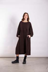 Dresses Deeanne Hobbs: Brie Dress Plum Line