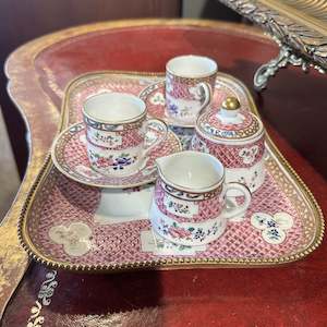 Decorative Art: Antique Limonges Tea Set