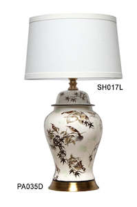 Homeware Lamps Amp Lighting: Nature Design Lamp with Linen Shade