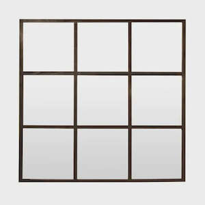 Square Metal Mirror