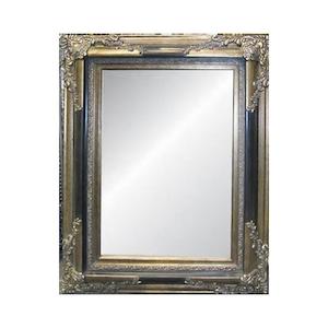 Homeware Mirrors: Large Antiqued Ornate Bevelled Mirror