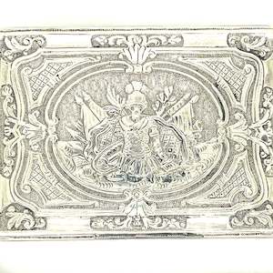 Sterling Silver: Antique Dutch Sterling Silver Card Case
