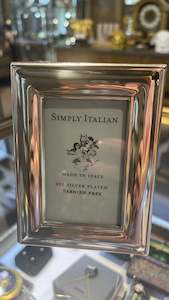 Sterling Silver Plain Frame - Small