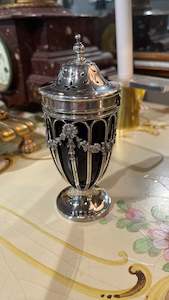 Sterling Silver: Antique Sterling Silver Sugar Shaker